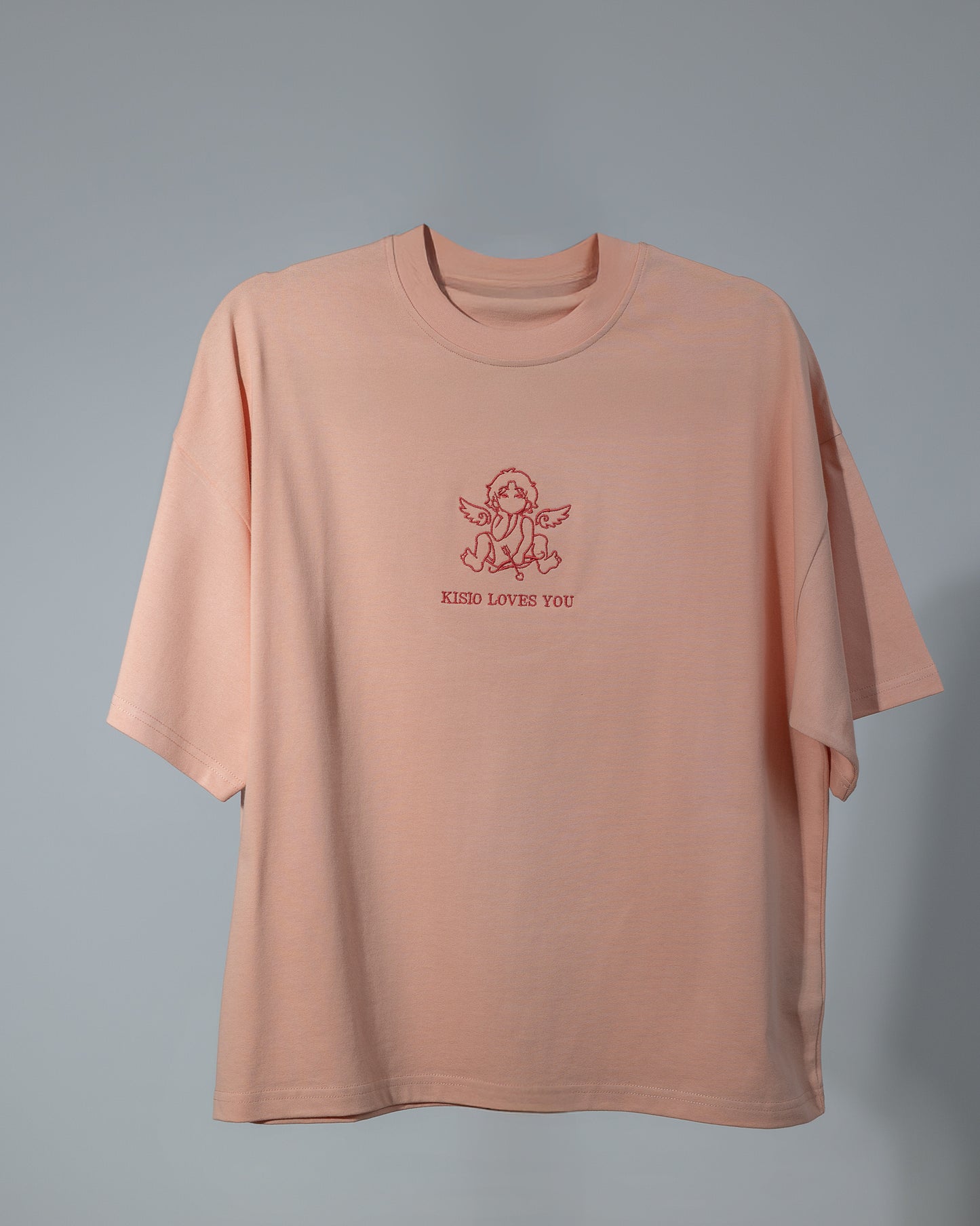 CAMISETA AMOR VERANO SALMON