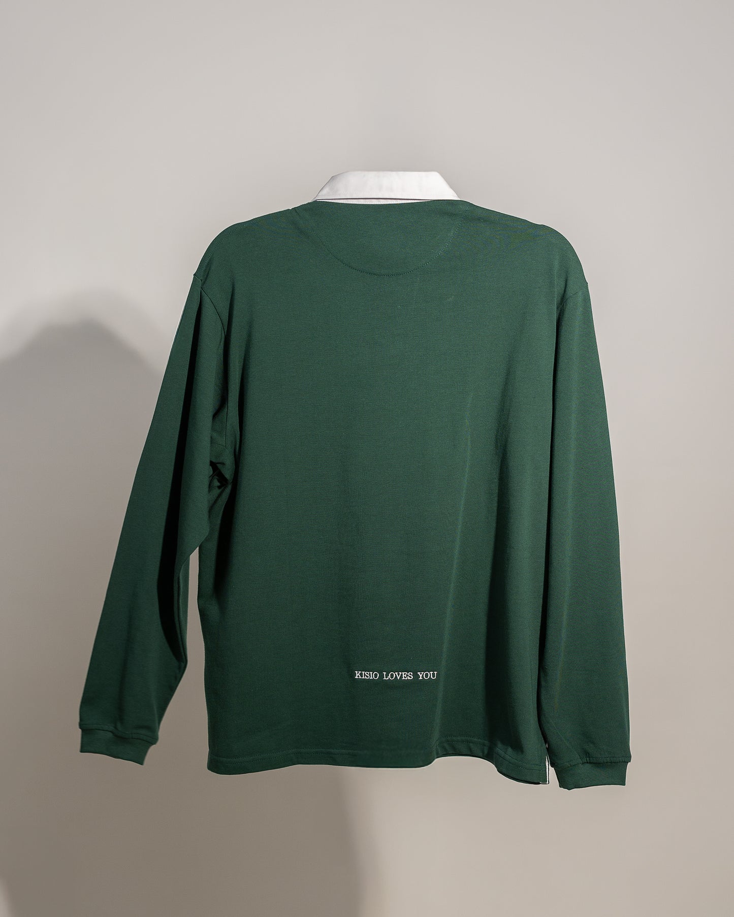 POLO RUGBY ARTE VERDE BOTELLA