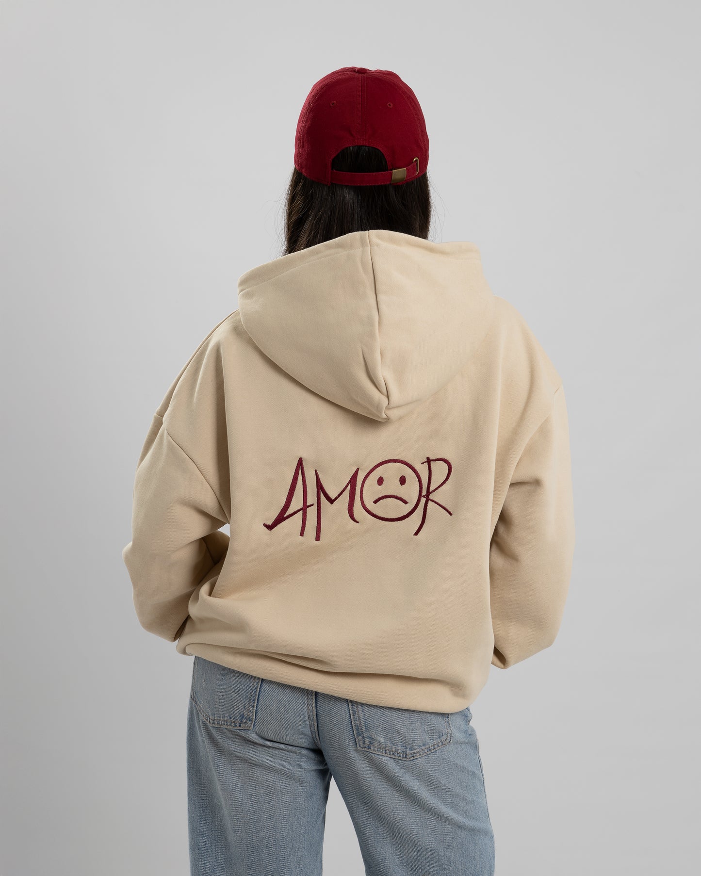 AMOR HOODIE SAND